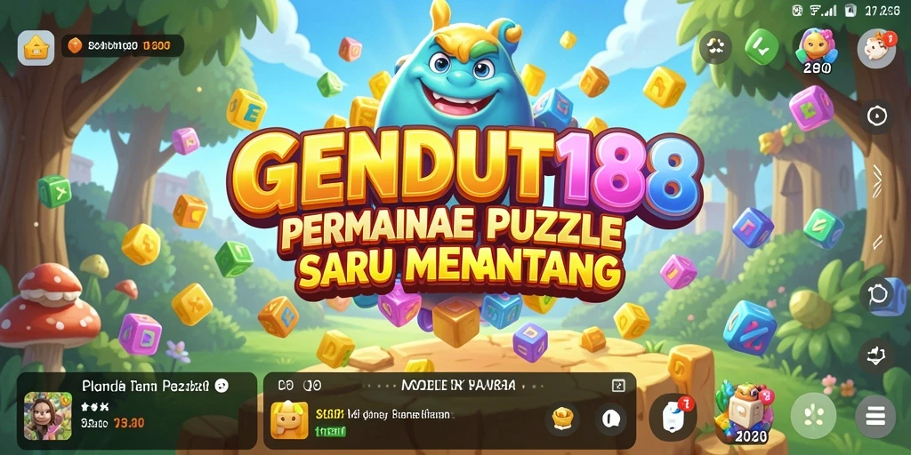 Tampilan gameplay GENDUT188 dengan berbagai teka-teki menantang.