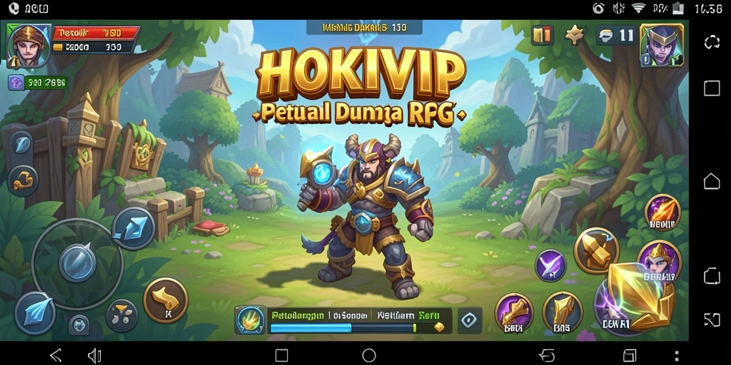 Screenshot gameplay HOKIVIP yang menampilkan pertarungan seru.