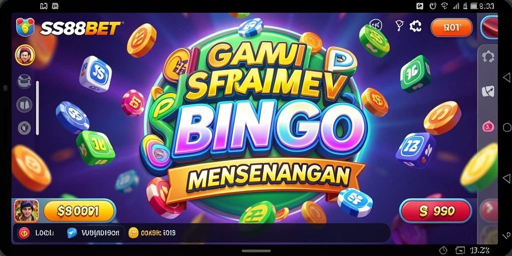 Screenshot gameplay SS88BET yang menampilkan suasana Bingo yang seru.