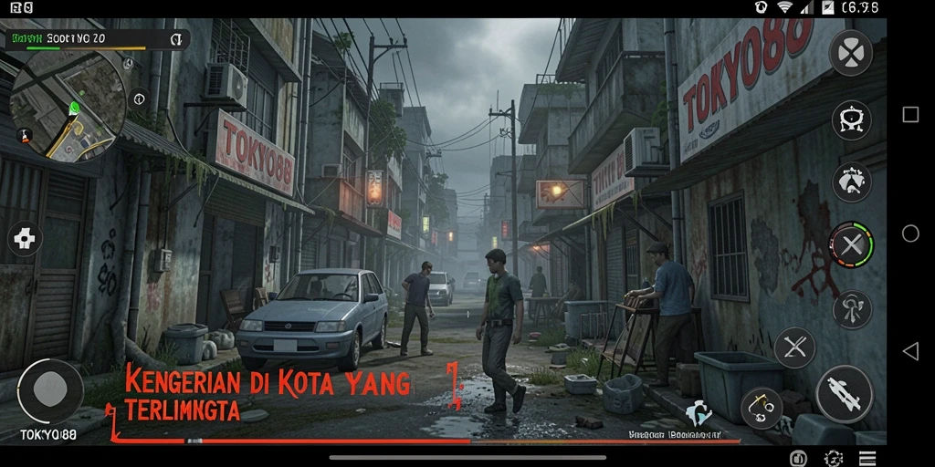Gameplay menegangkan di TOKYO88 dengan suasana mencekam.